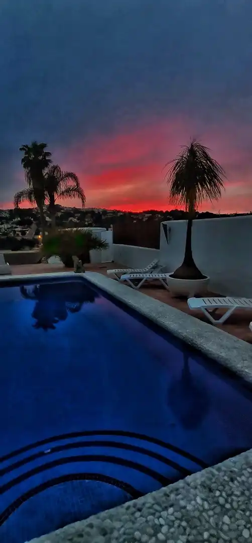Vista exterior de Casa o chalet de alquiler en Moraira con Aire acondicionado, Calefacción y Jardín privado