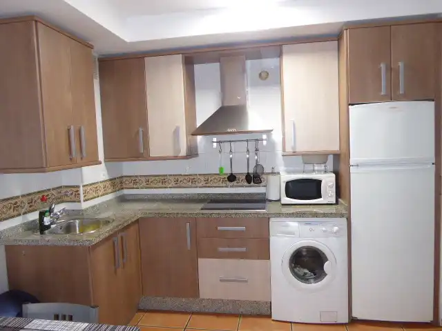 Küche von Wohnung zur Miete in Torrox mit Terrasse, Abstellraum und Möbliert