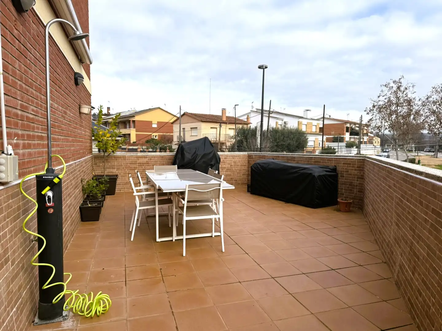 Terrace of Duplexes for sale in Palau-solità i Plegamans  with Air Conditioner, Heating and Parquet flooring