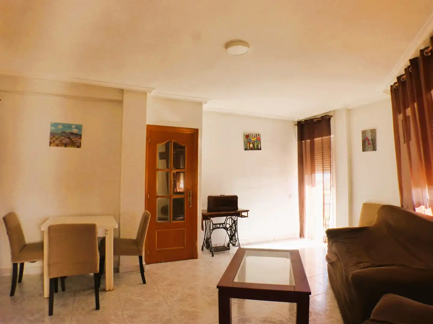 Sala d'estar de Apartament en venda en Alicante / Alacant amb Terrassa, Traster i Moblat