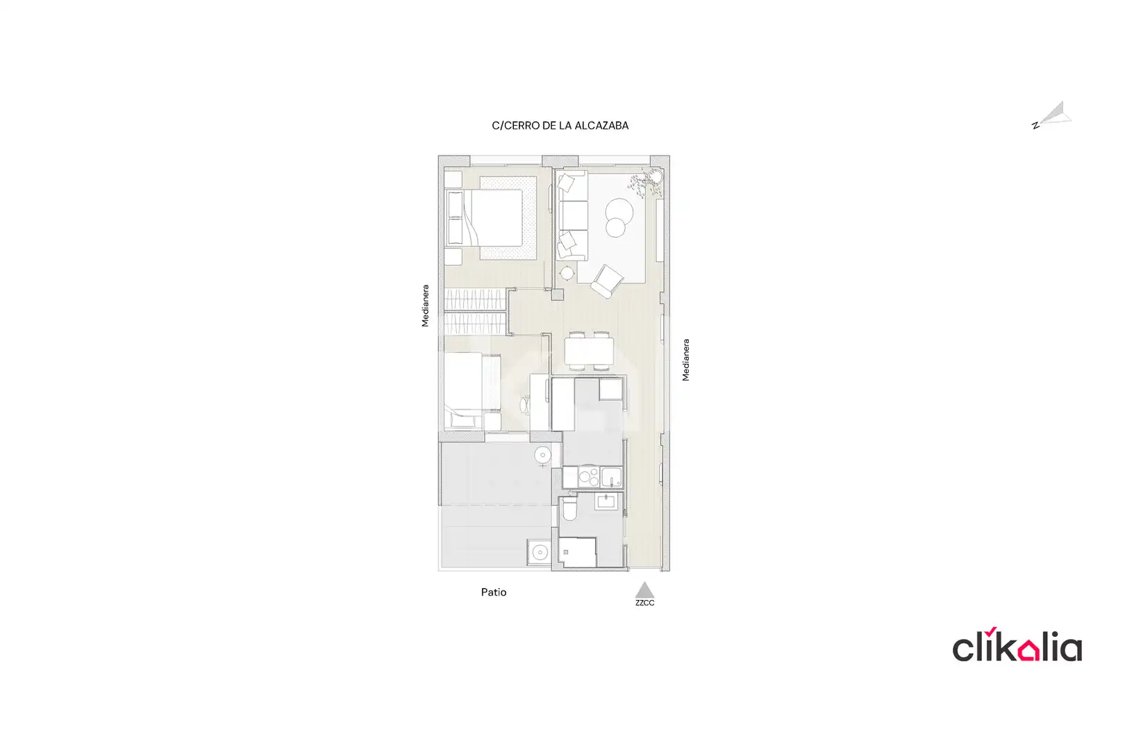 Flat for rent in Madrid, Madrid