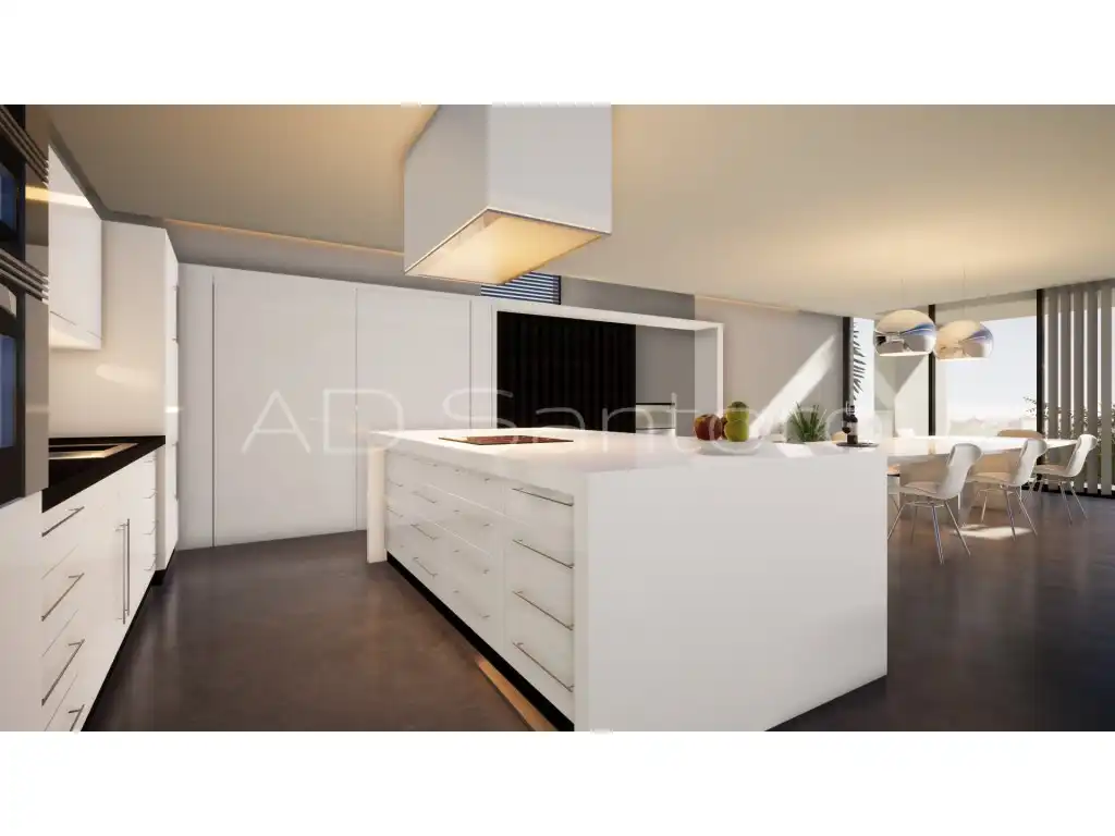 Cuina de Casa o xalet en venda en Sitges amb Aire condicionat, Jardí privat i Terrassa
