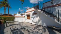 Terrasse von Einfamilien-Reihenhaus zum verkauf in San Bartolomé de Tirajana mit Klimaanlage, Privatgarten und Terrasse