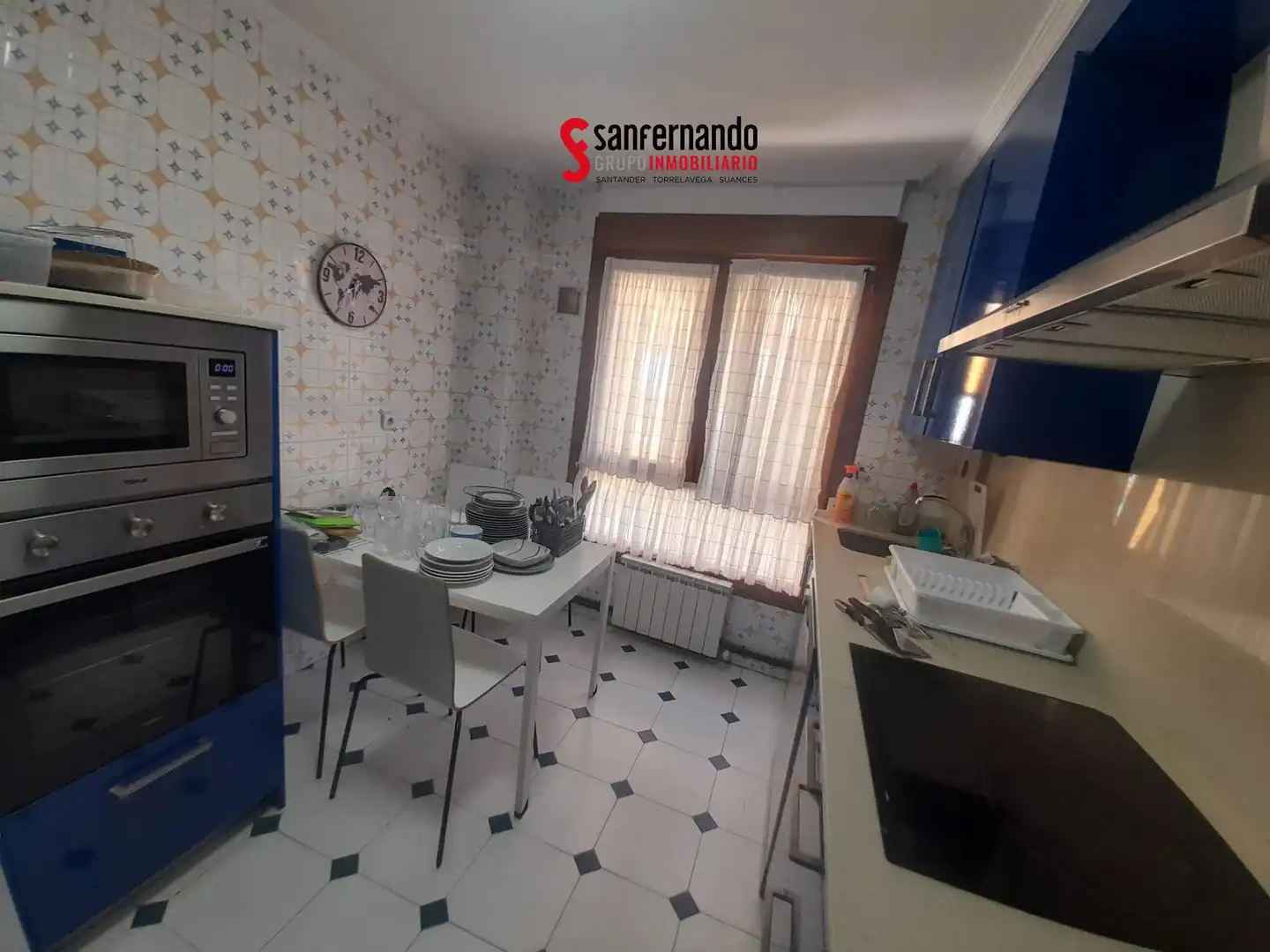 Kitchen of Flat for rent in Santander  with Heating, Parquet flooring and Furnished