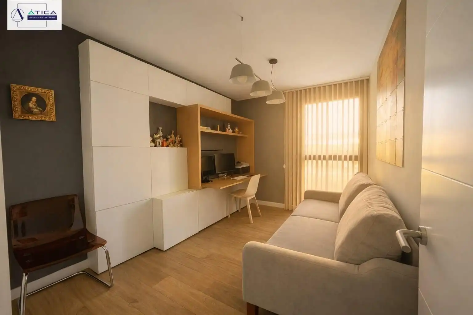 Sala de estar de Piso en venta en Santa Cruz de Bezana con Terraza y Trastero