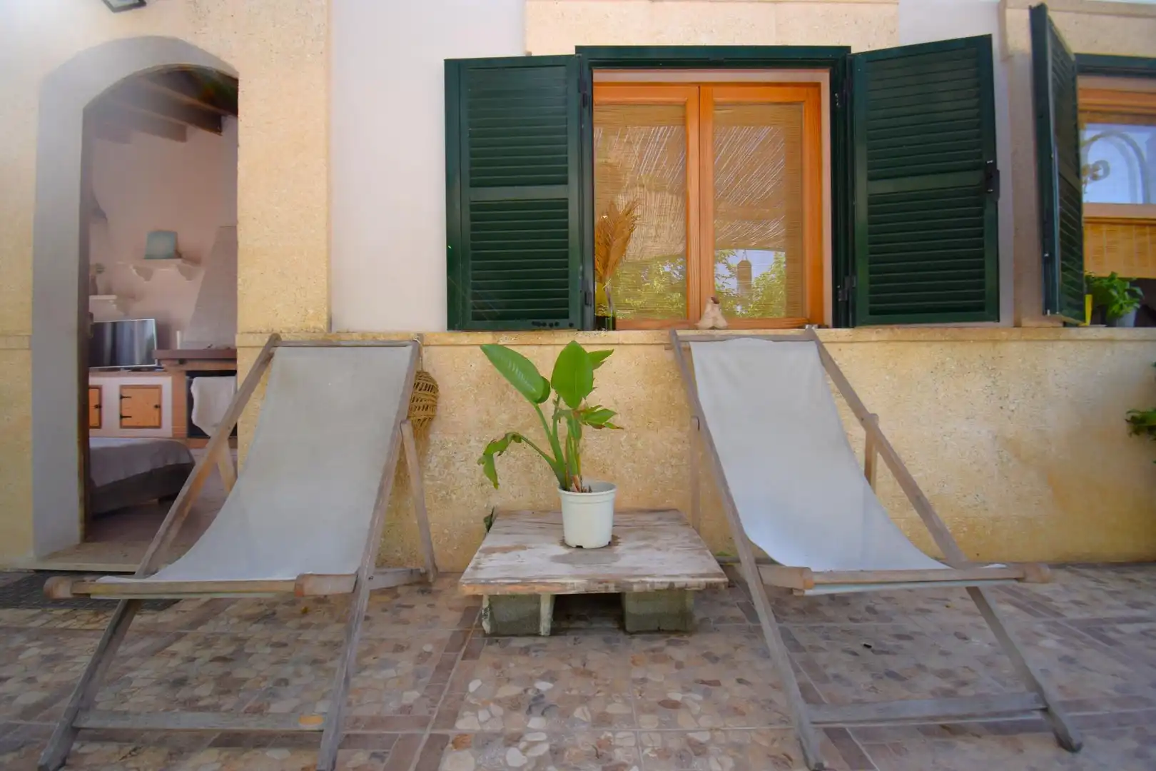 Terrassa de Finca rústica en venda en Lloret de Vistalegre amb Aire condicionat, Jardí privat i Terrassa