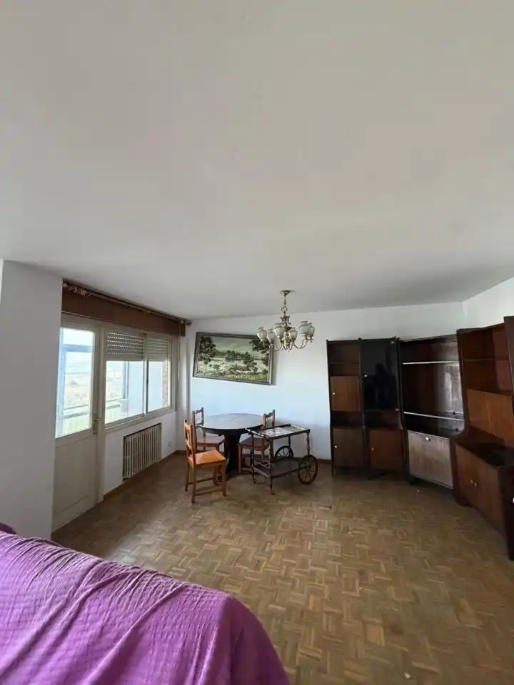 Living room of Flat for sale in A Coruña Capital   with Heating, Terrace and Storage room