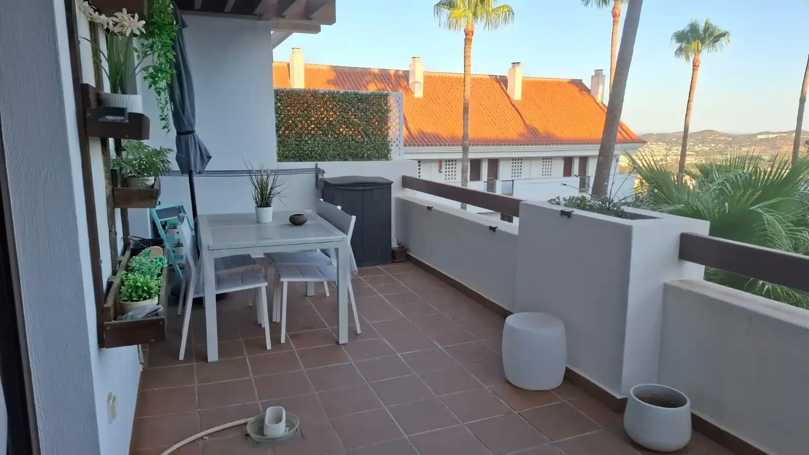 Terrassa de Apartament de lloguer en Mijas amb Aire condicionat, Calefacció i Terrassa