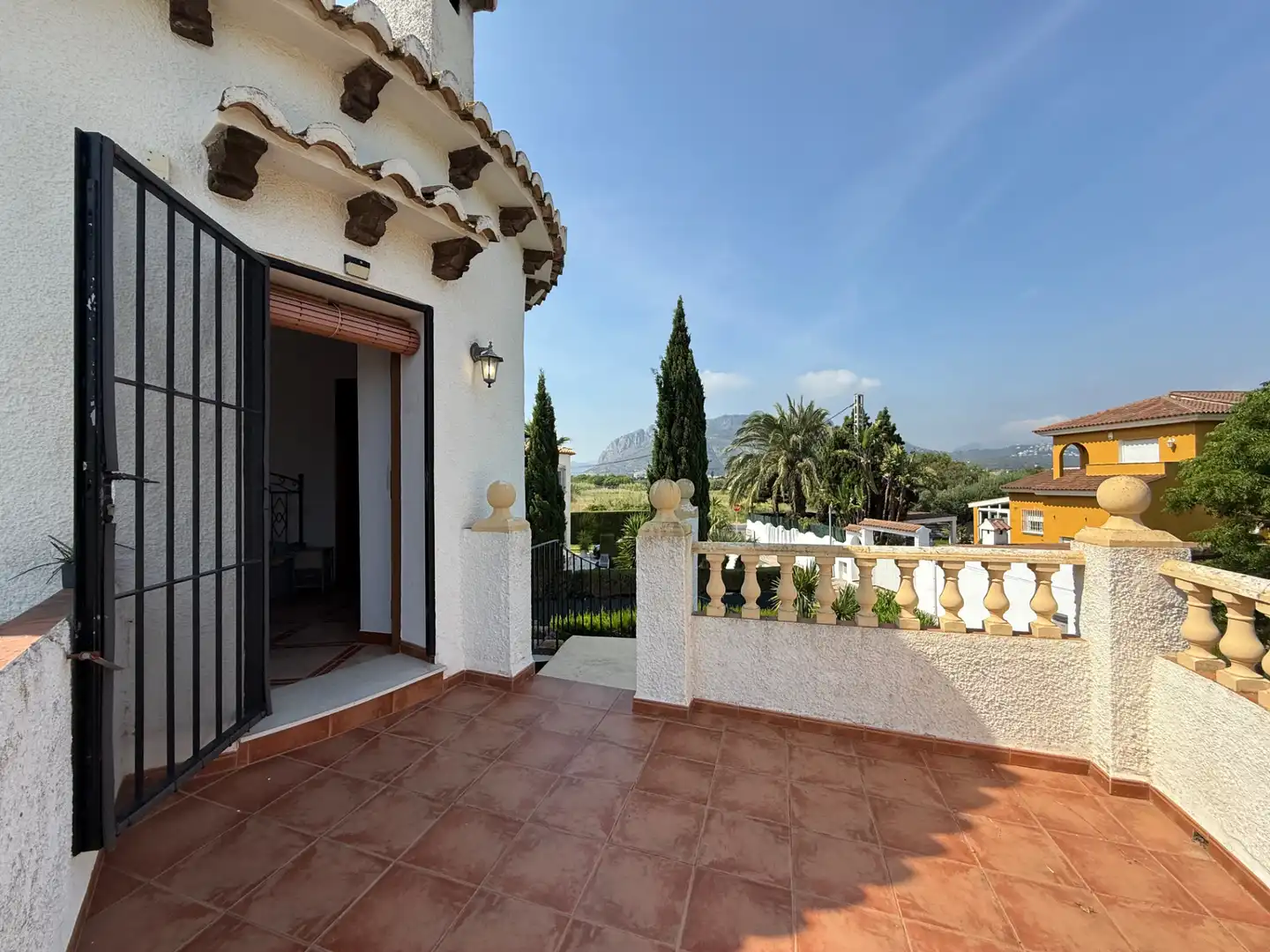 Terrace of Houses for rent in Dénia  with Air Conditioner, Heating and Private garden