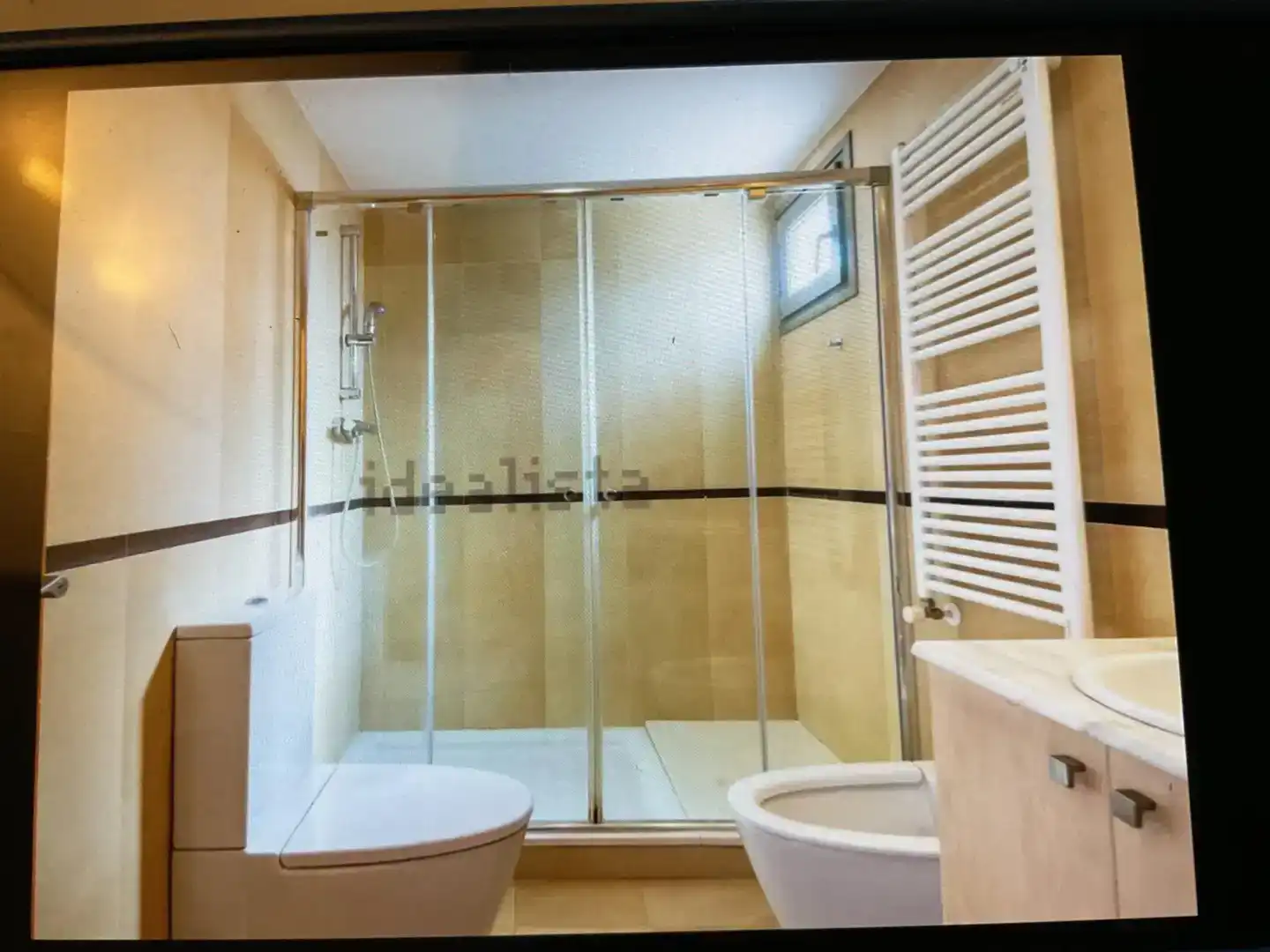 Bany de Dúplex de lloguer en Oropesa del Mar / Orpesa amb Aire condicionat, Jardí privat i Piscina