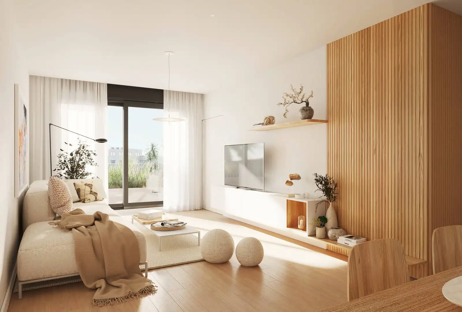 Wohnzimmer von Wohnungen zum Verkauf in Málaga mit Klimaanlage, Terrasse und Abstellraum