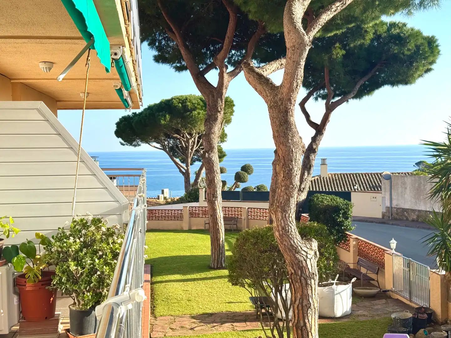 Garten von Wohnungen zum Verkauf in Sant Feliu de Guíxols mit Klimaanlage, Privatgarten und Terrasse