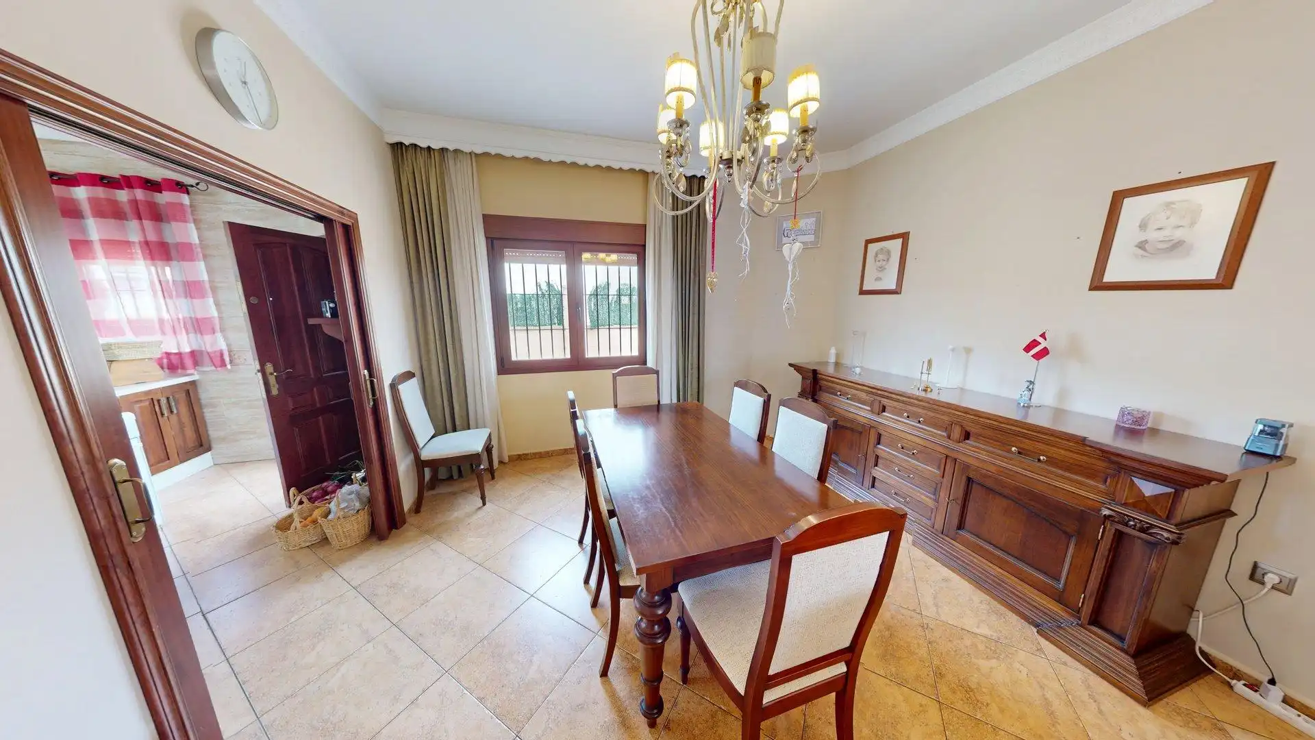 Dining room of Houses for sale in Colmenar  with Air Conditioner, Heating and Private garden