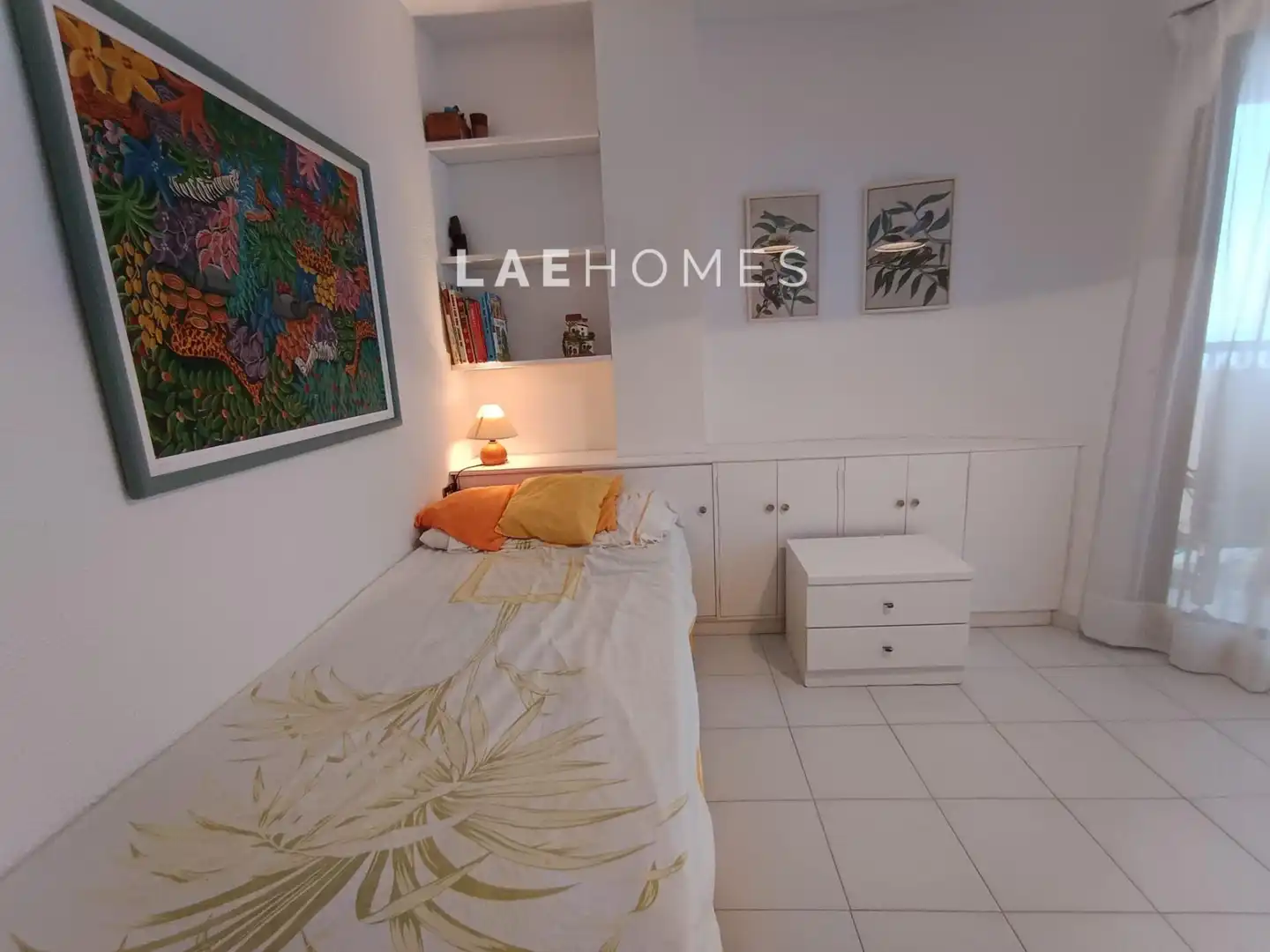 Bedroom of Apartments for rent in Benicasim / Benicàssim  with Air Conditioner, Terrace and Furnished