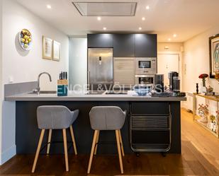 Kitchen of Apartment for sale in  Madrid Capital  with Air Conditioner and Heating