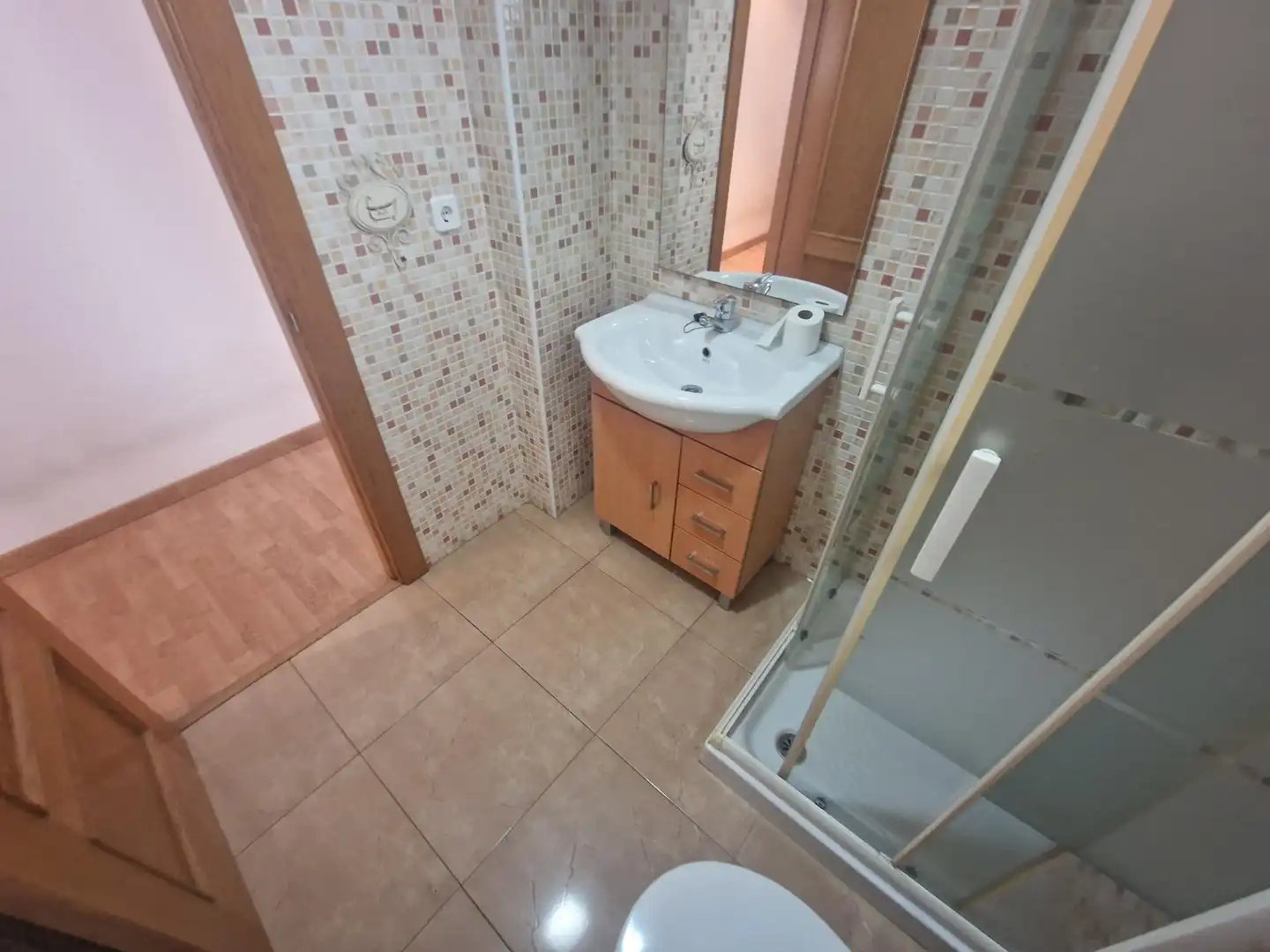 Badezimmer von Wohnung zum Verkauf in Águilas mit Klimaanlage und Balkon