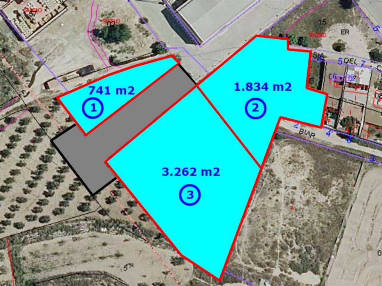 Industrial land for sale in Sax