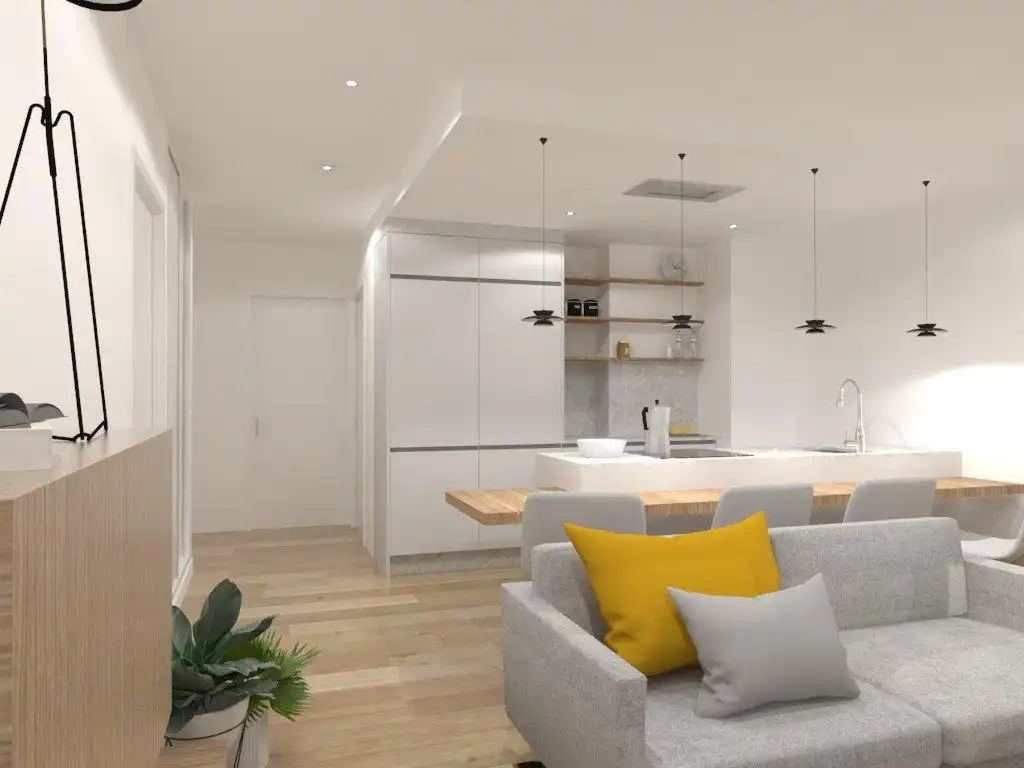 Kitchen of Flat for sale in Carballo  with Heating and Storage room