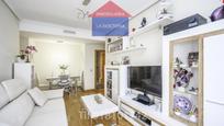 Living room of Flat for sale in  Madrid Capital  with Air Conditioner, Heating and Storage room