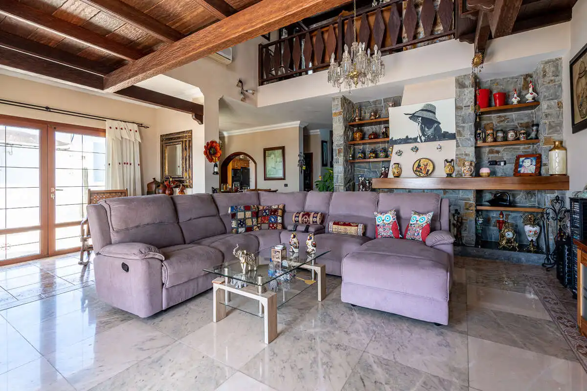 Sala d'estar de Casa o xalet en venda en Tías amb Aire condicionat, Traster i Piscina