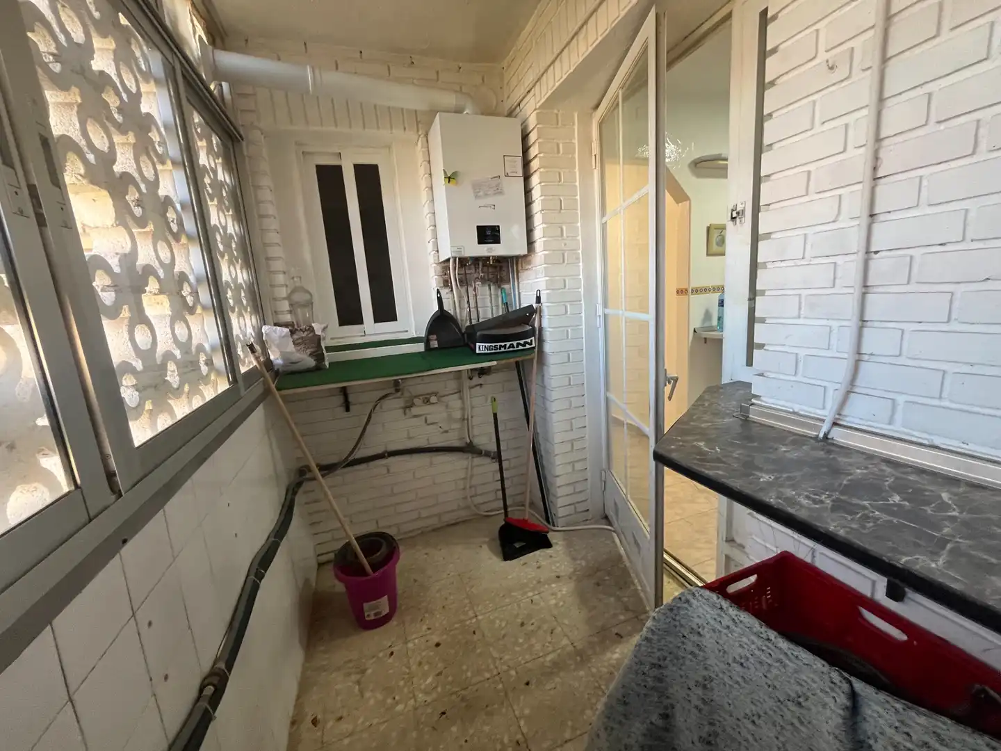 Balcony of Flat for sale in Velilla de San Antonio  with Heating and Terrace
