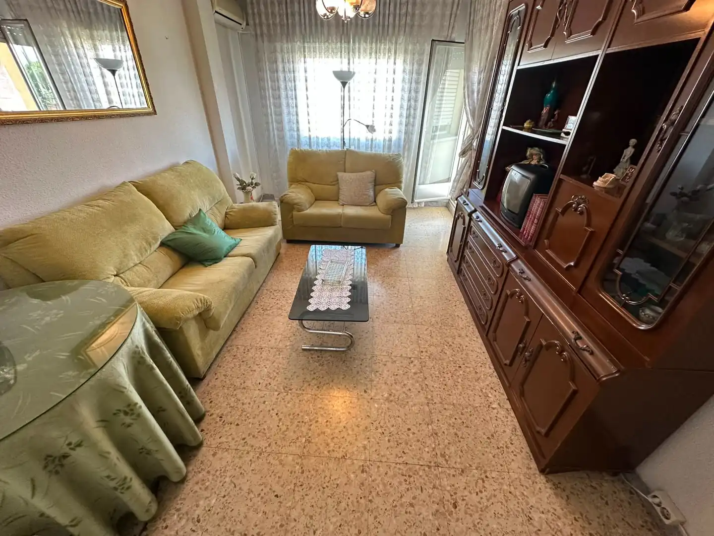 Sala de estar de Piso en venta en Parla con Aire acondicionado y Terraza