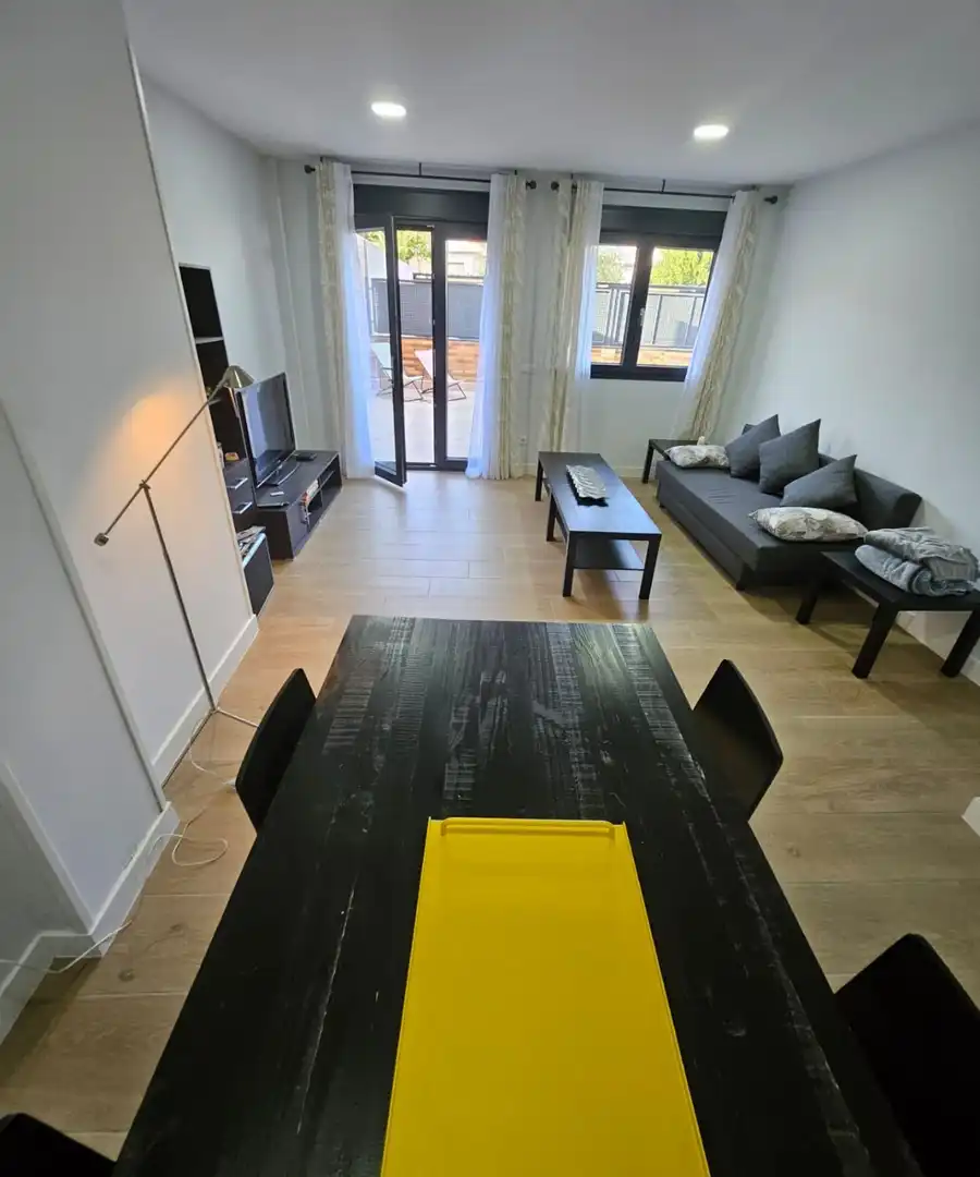 Living room of Flat for rent in Brunete  with Air Conditioner, Heating and Terrace