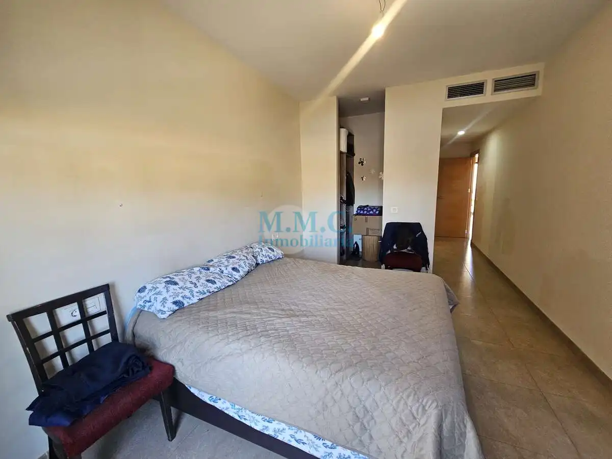 Bedroom of Flat for sale in Roquetas de Mar  with Air Conditioner, Terrace and Furnished
