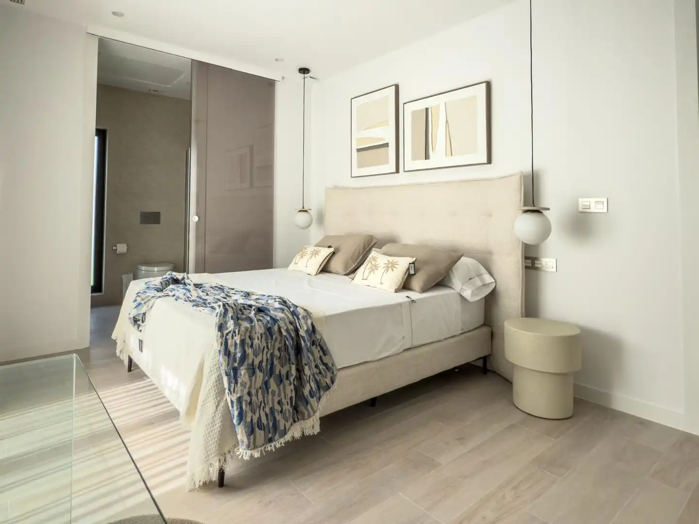 Habitación de Casa o chalet de alquiler en Finestrat con Aire acondicionado, Calefacción y Jardín privado