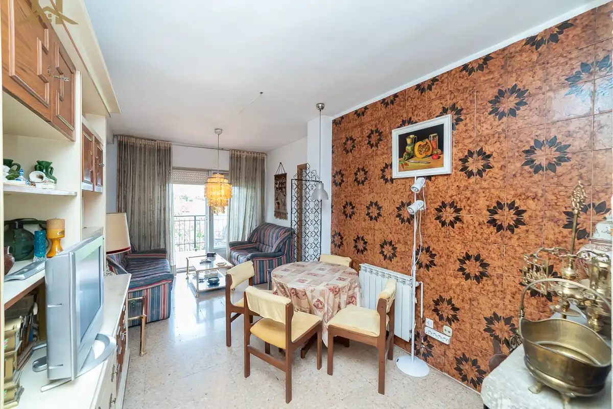 Living room of Flat for sale in Collado Villalba  with Heating, Terrace and Community pool