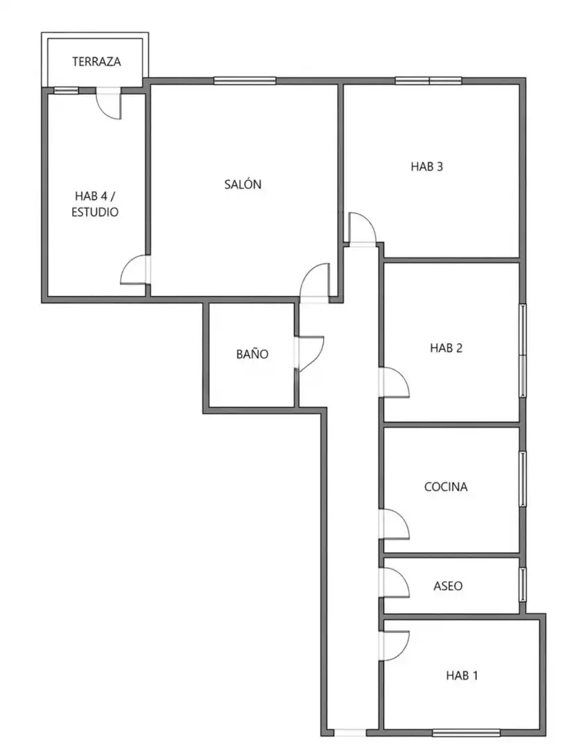 Flat for sale in Murcia  with Terrace, Furnished and Balcony