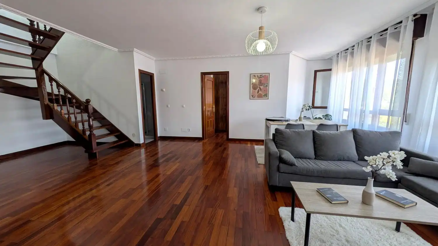 Living room of Flat for sale in Piélagos  with Heating, Terrace and Furnished