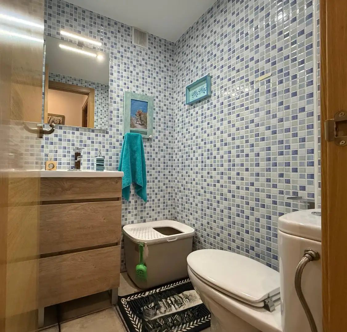 Badezimmer von Wohnung zum Verkauf in Getafe mit Klimaanlage, Heizung und Terrasse