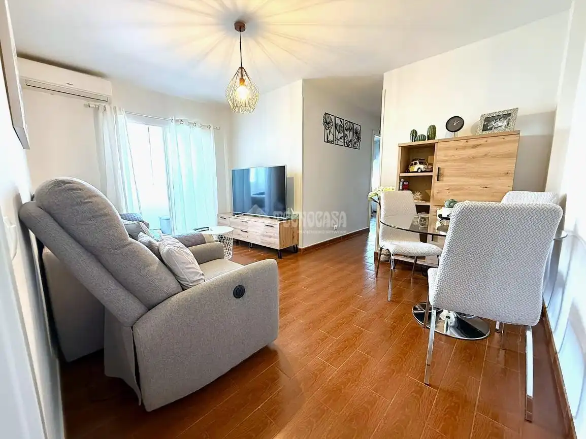 Sala de estar de Piso en venta en Móstoles con Aire acondicionado, Jardín privado y Terraza