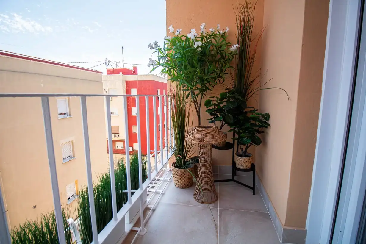 Terraza de Piso de alquiler en Madrid con Aire acondicionado, Calefacción y Terraza