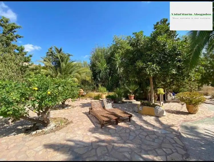 Jardí de Casa o xalet en venda en Mutxamel amb Aire condicionat, Jardí privat i Forn