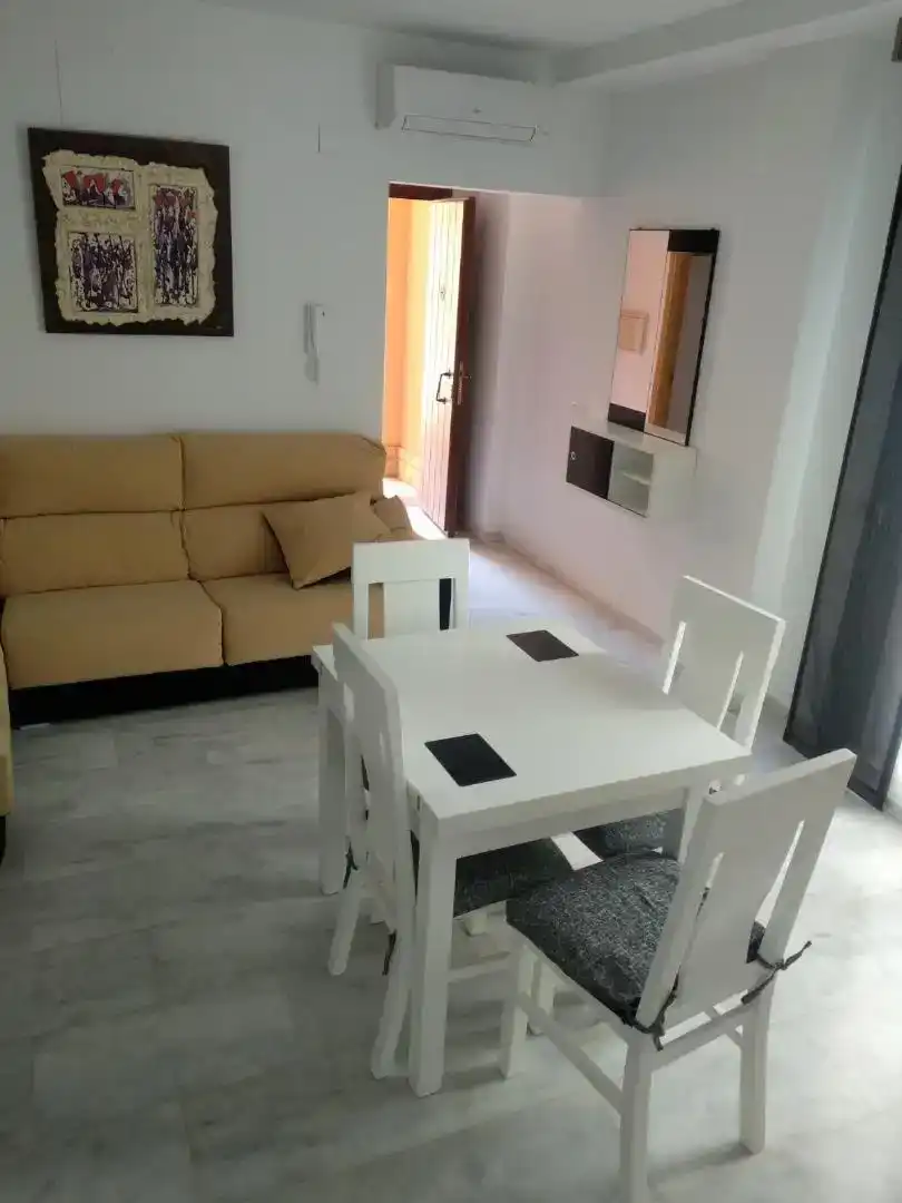 Living room of Flat for sale in Montilla  with Air Conditioner, Storage room and Furnished