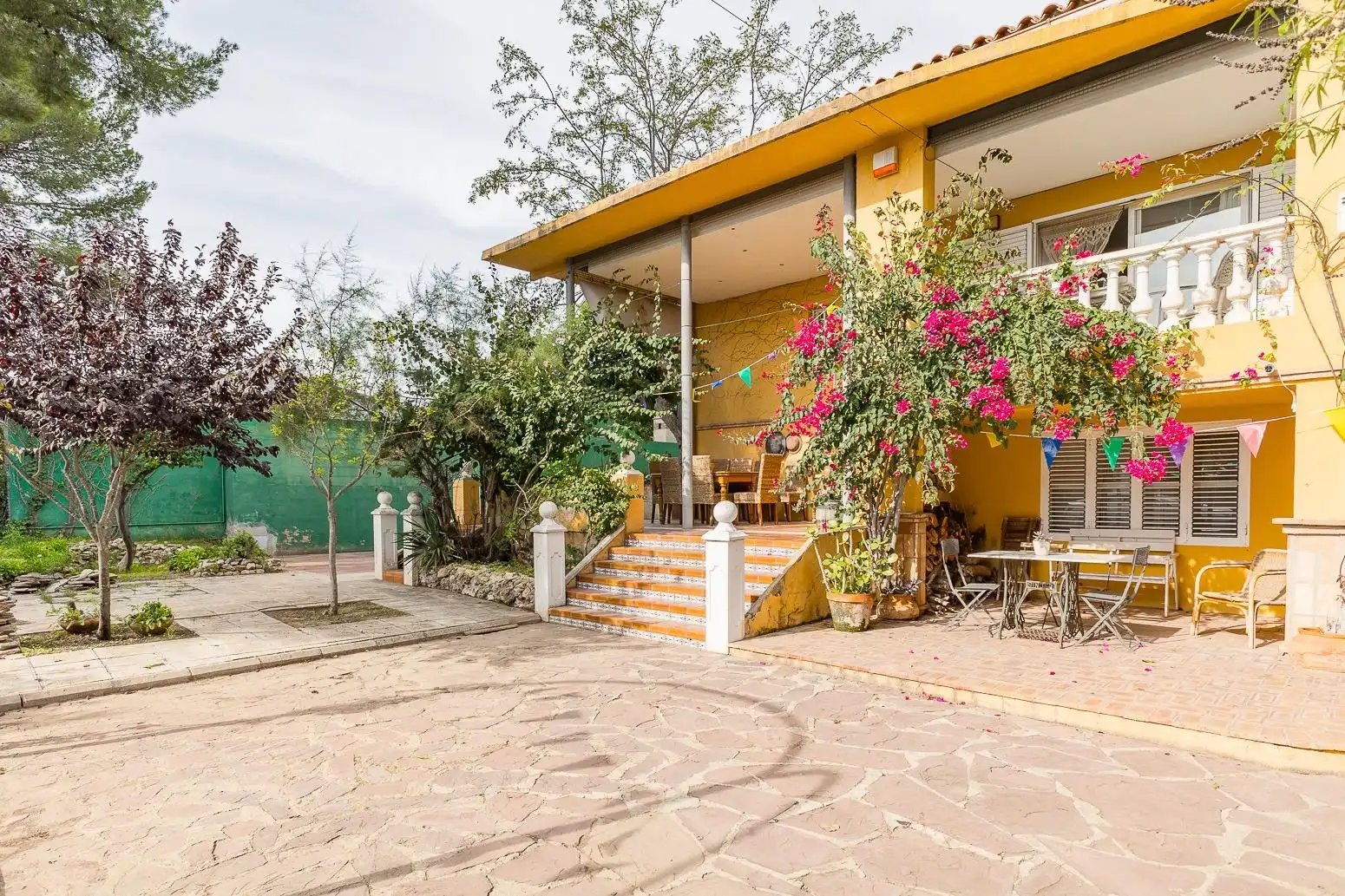 Terrassa de Casa o xalet en venda en Bétera amb Calefacció, Jardí privat i Piscina