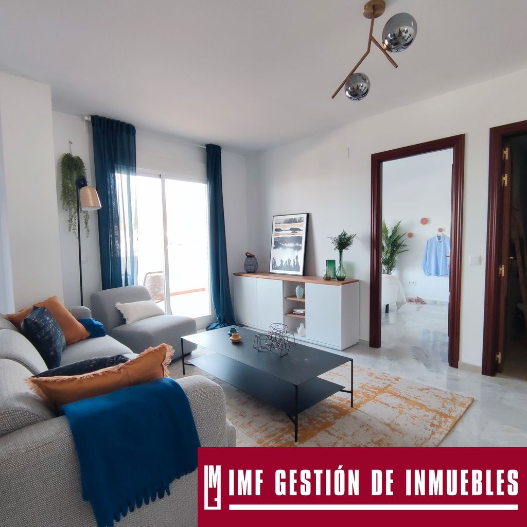Living room of Flat for sale in Cómpeta  with Terrace and Community pool