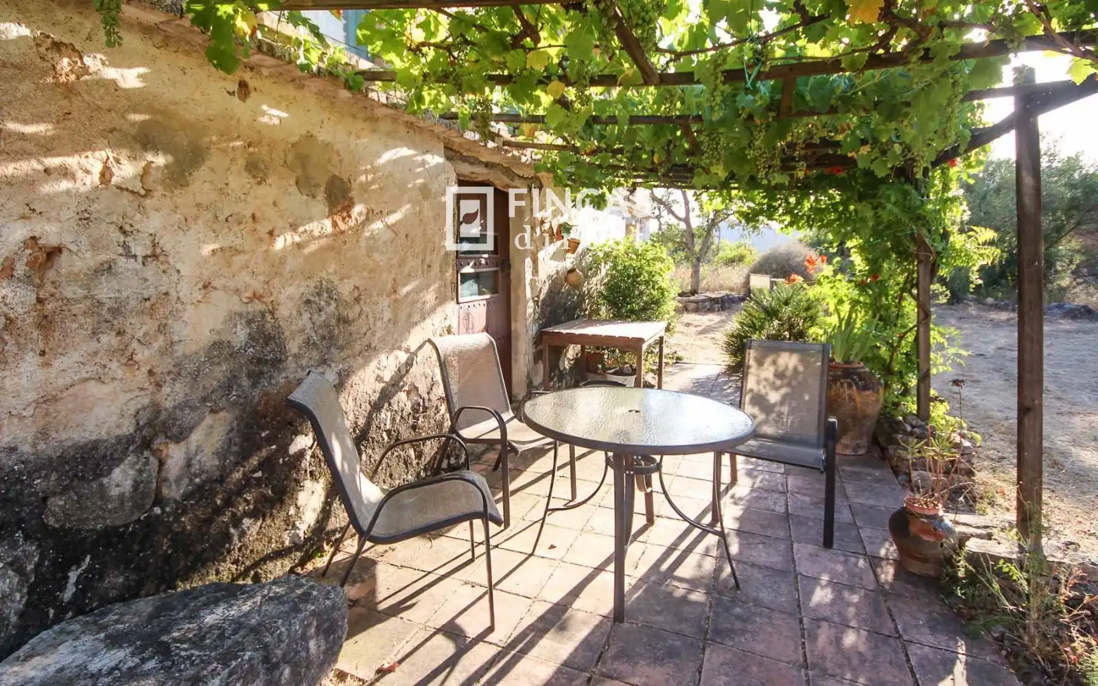 Terraza de Finca rústica en venta en Benifallet con Calefacción, Trastero y Amueblado