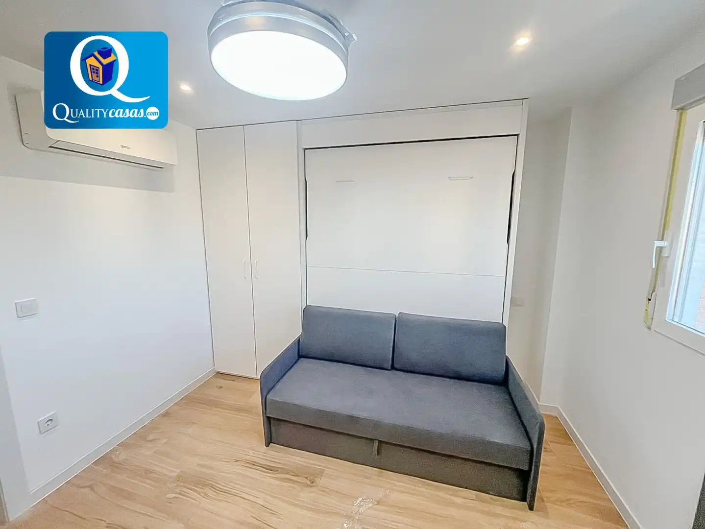 Bedroom of Apartments for rent in El Campello  with Air Conditioner