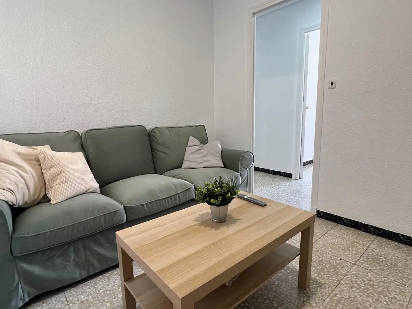 Sala de estar de Piso de alquiler en Elche / Elx con Amueblado y Balcón