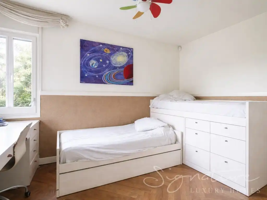 Bedroom of Ground floor for sale in Sant Cugat del Vallès  with Heating, Private garden and Terrace