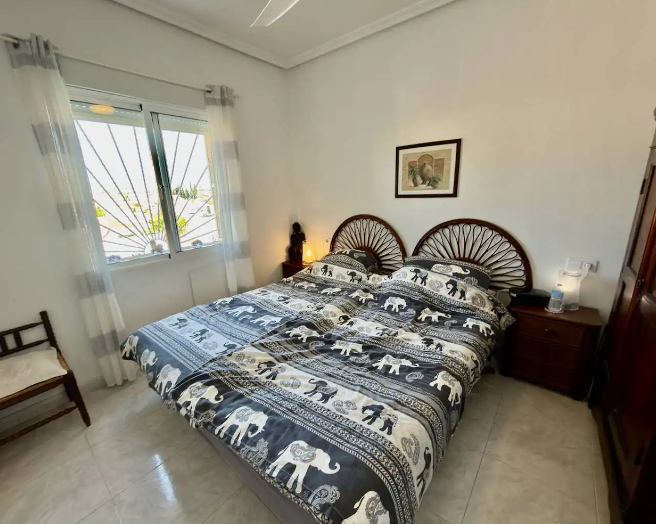Dormitori de Casa o xalet en venda en Rojales amb Aire condicionat, Jardí privat i Terrassa