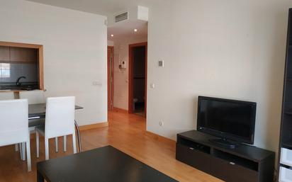 Sala d'estar de Apartament de lloguer en Málaga Capital amb Aire condicionat, Parquet i Moblat