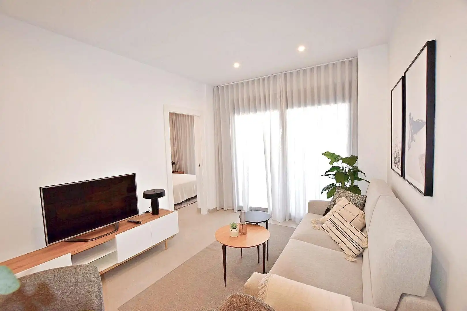 Sala de estar de Apartamento en venta en Torrevieja con Jardín privado, Terraza y Trastero