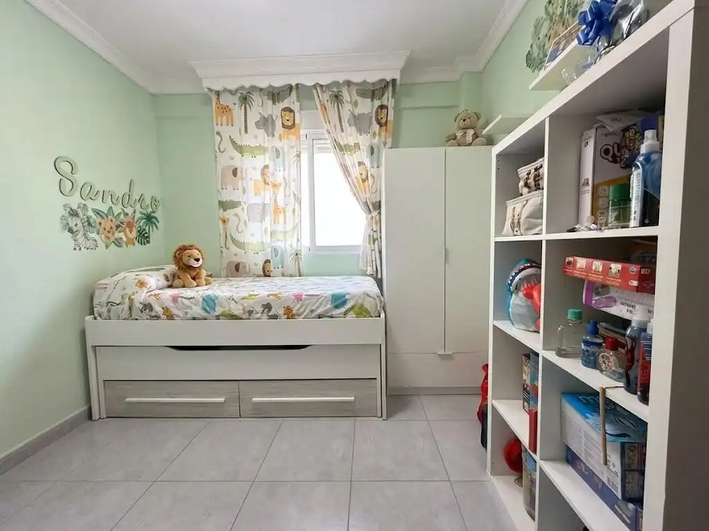 Bedroom of Flat for sale in Málaga  with Terrace, Furnished and Balcony