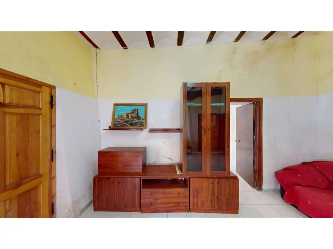 Dormitori de Casa o xalet en venda en Caravaca de la Cruz amb Aire condicionat, Jardí privat i Terrassa