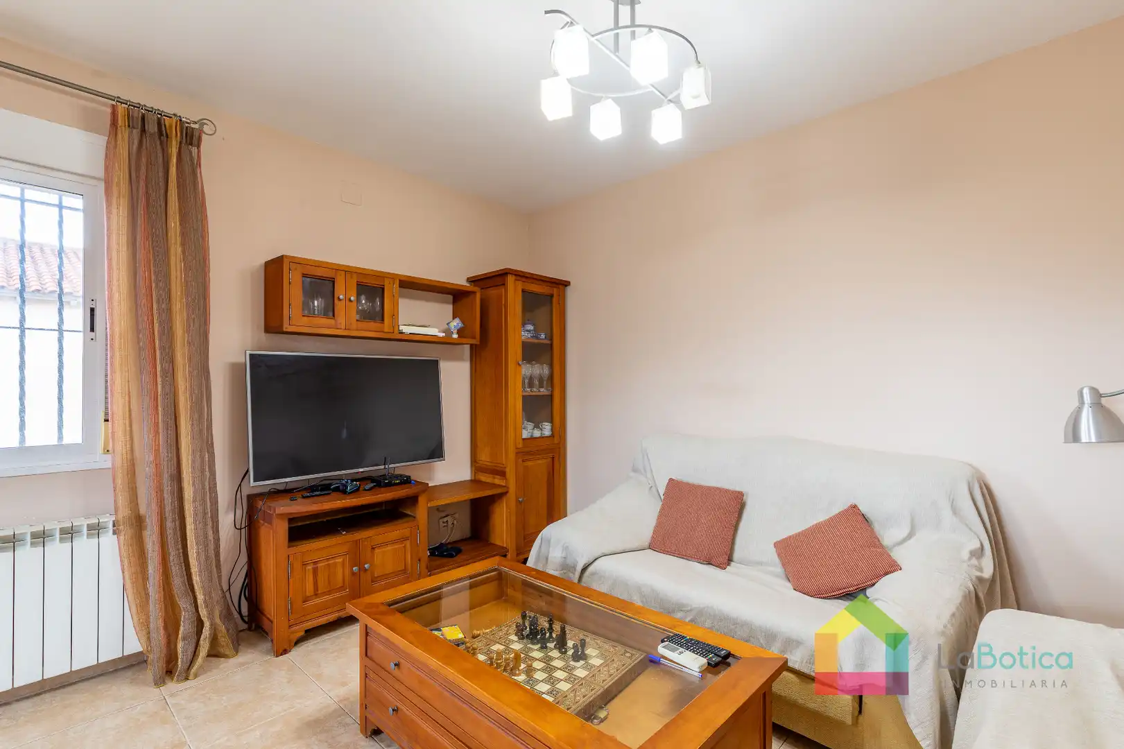 Wohnzimmer von Haus oder Chalet zum Verkauf in Burguillos de Toledo mit Klimaanlage, Heizung und Terrasse