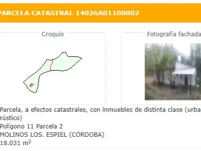 Terreno en venta en Espiel